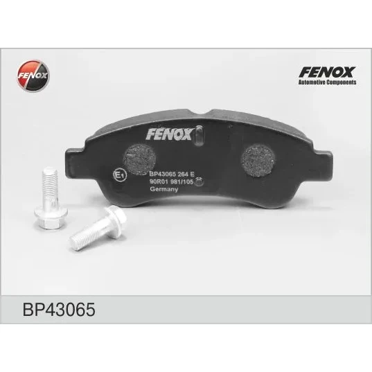 Колодки дисковые Fenox BP43065