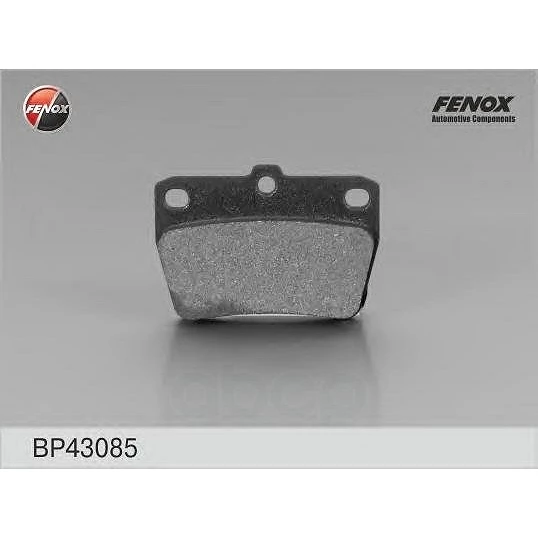 Колодки тормозные дисковые Fenox BP43085