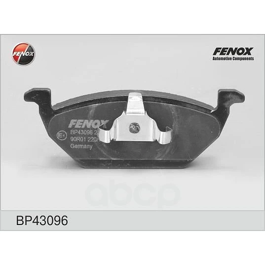 Колодки дисковые Fenox BP43096