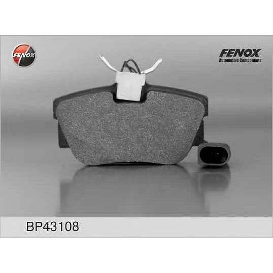 Колодки дисковые Fenox BP43108