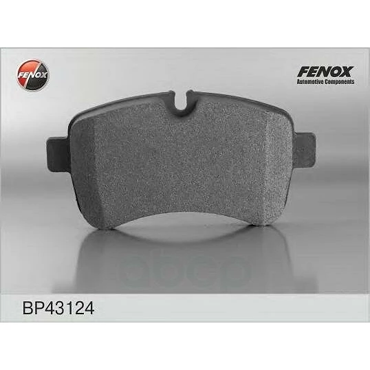 Колодки тормозные дисковые Fenox BP43124