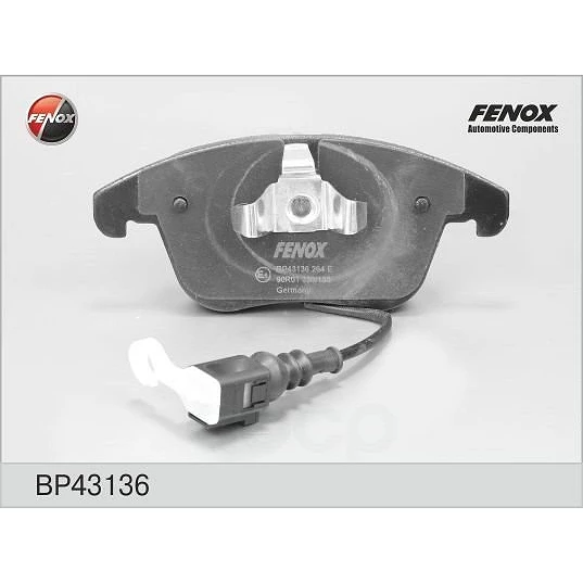 Колодки дисковые Fenox BP43136