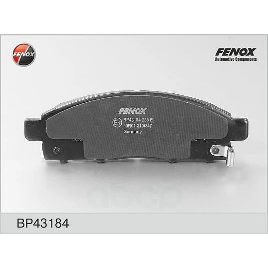 Колодки тормозные дисковые Fenox BP43184