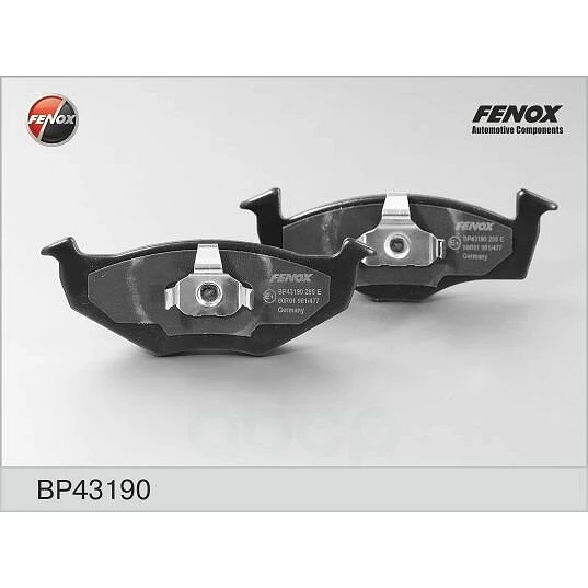 Колодки тормозные дисковые Fenox BP43190