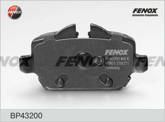 Колодки дисковые Fenox BP43200