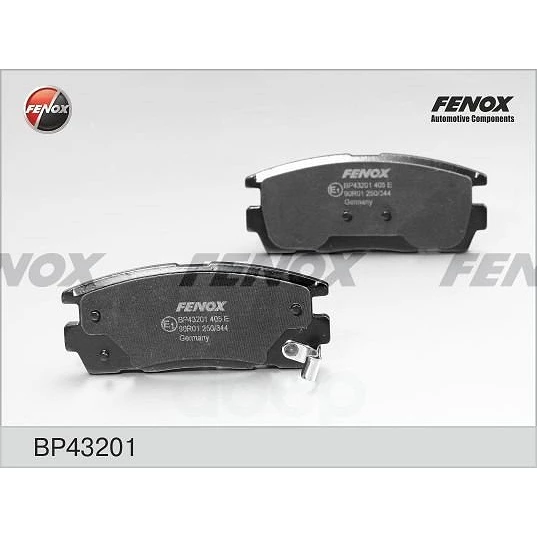 Колодки дисковые Fenox BP43201