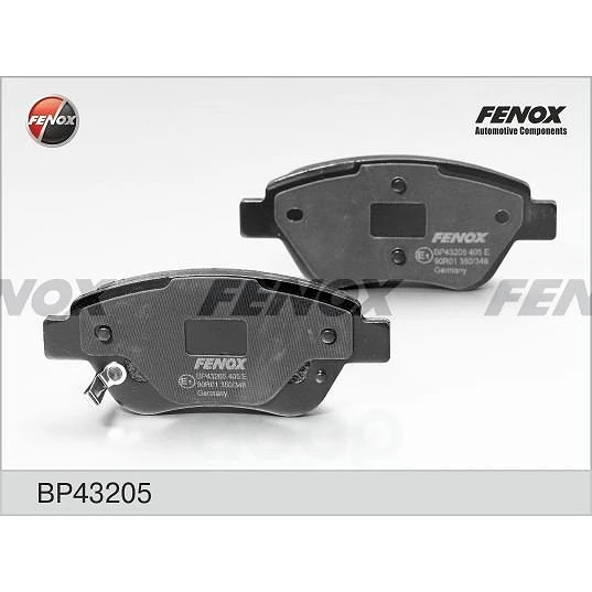 Колодки дисковые Fenox BP43205