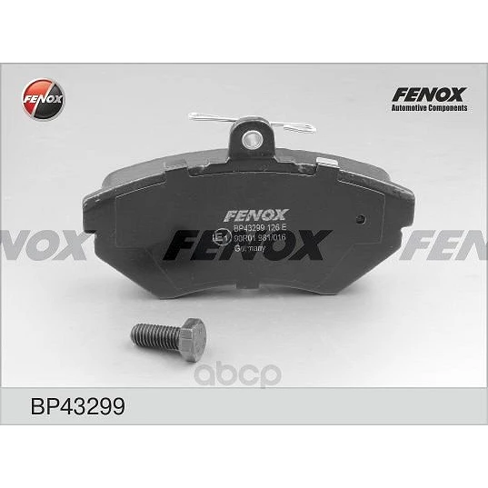 Колодки тормозные дисковые Fenox BP43299
