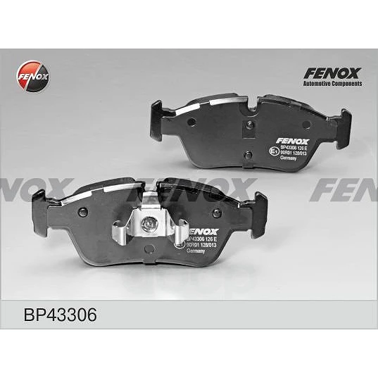 Колодки тормозные дисковые Fenox BP43306