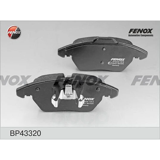 Колодки тормозные дисковые Fenox BP43320