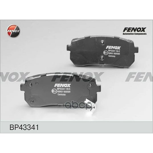 Колодки тормозные дисковые Fenox BP43341