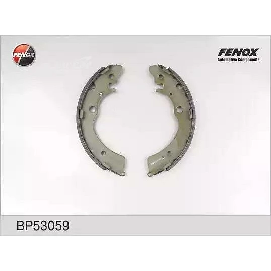 Колодки барабанные Fenox BP53059