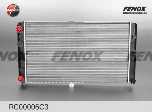Радиатор системы охлаждения 2112 (алюм.) инж. FENOX