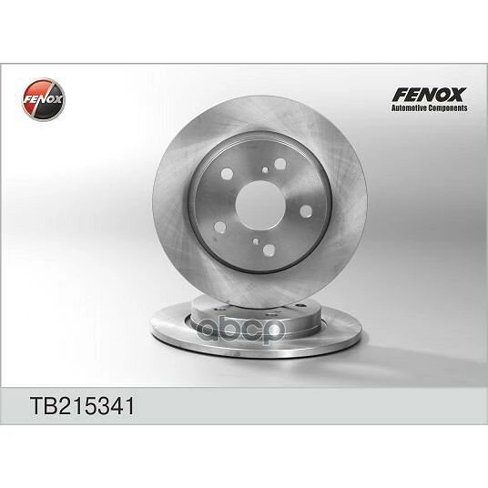 Диск тормозной задний Fenox TB215341