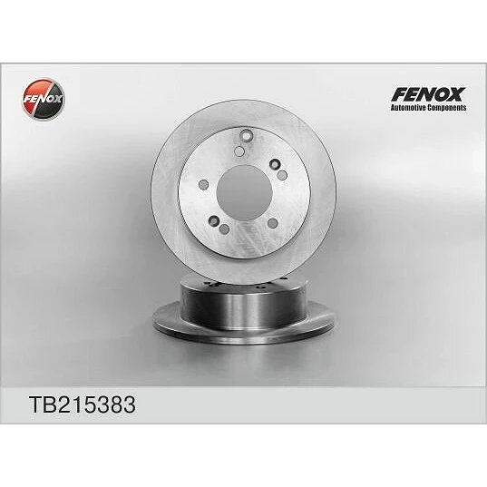 Диск тормозной задний Fenox TB215383