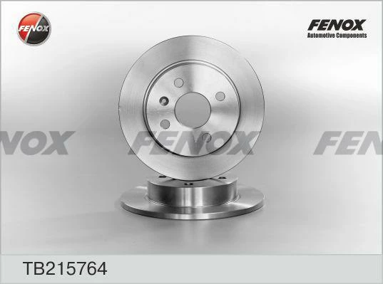 Диск тормозной задний Fenox TB215764