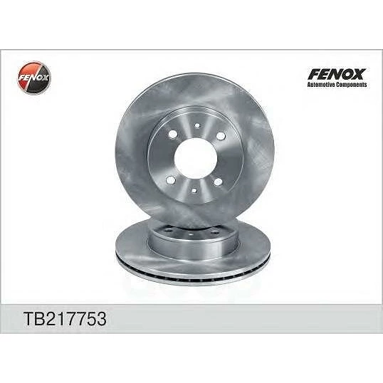 Диск тормозной передний Fenox TB217753