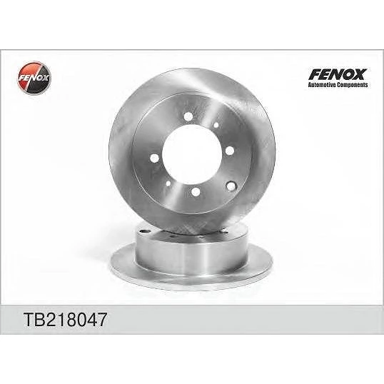 Диск тормозной задний Fenox TB218047