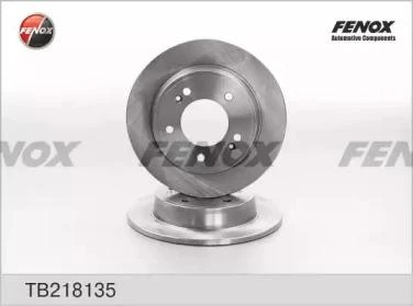 Диск тормозной Fenox TB218135