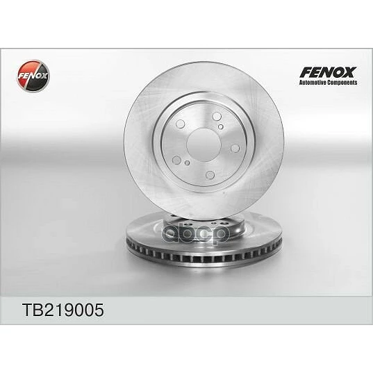 Диск тормозной передний Fenox TB219005