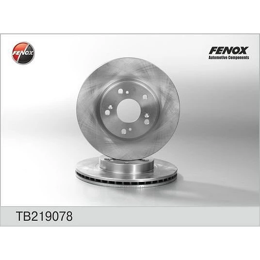 Диск тормозной передний Fenox TB219078