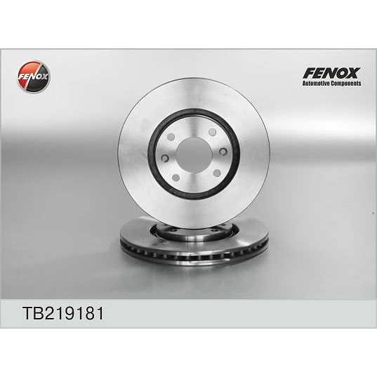 Диск тормозной передний Fenox TB219181