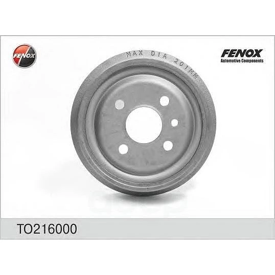 Барабан тормозной задний Fenox TO216000