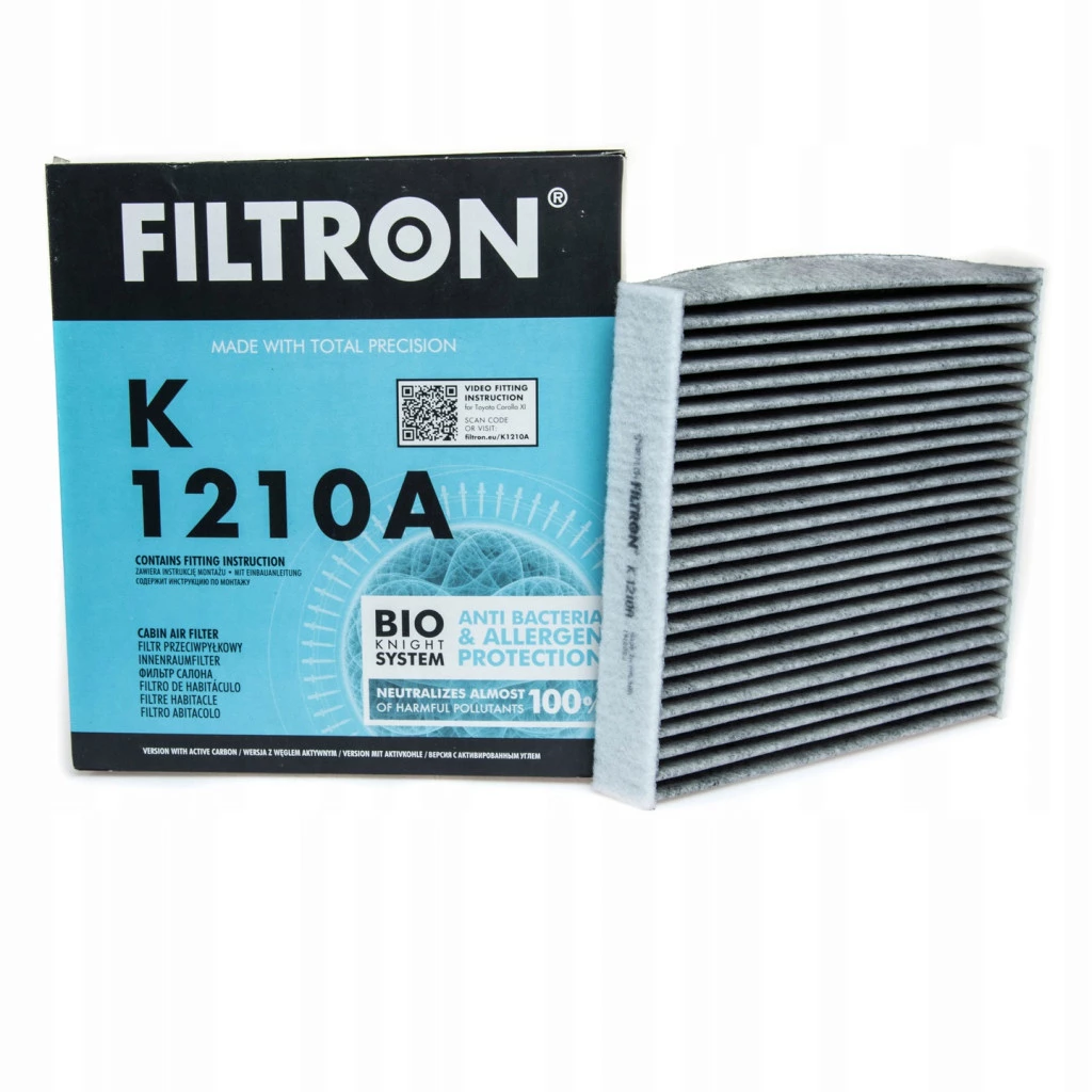 Фильтр салона угольный Filtron K1210A Toyota