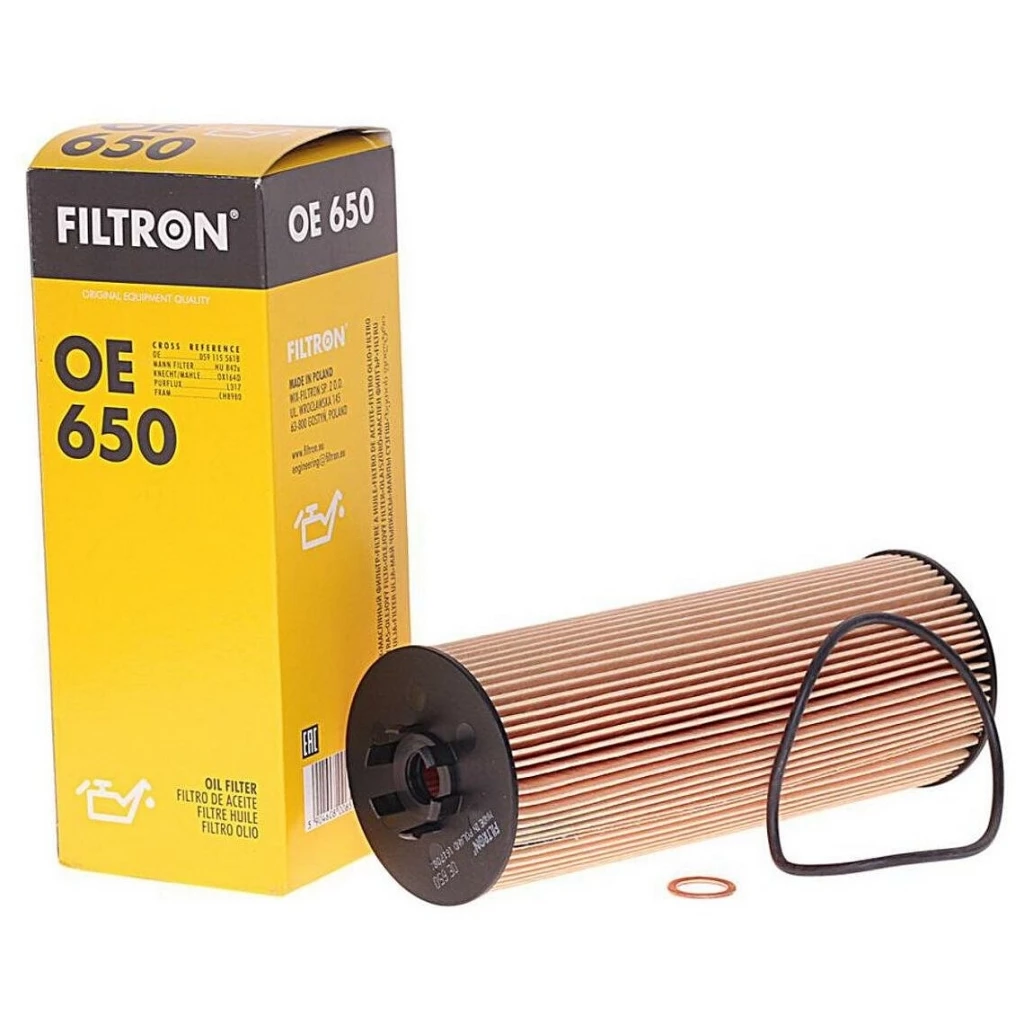 Фильтр масляный Filtron OE650