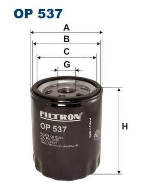 Фильтр масляный Filtron OP537