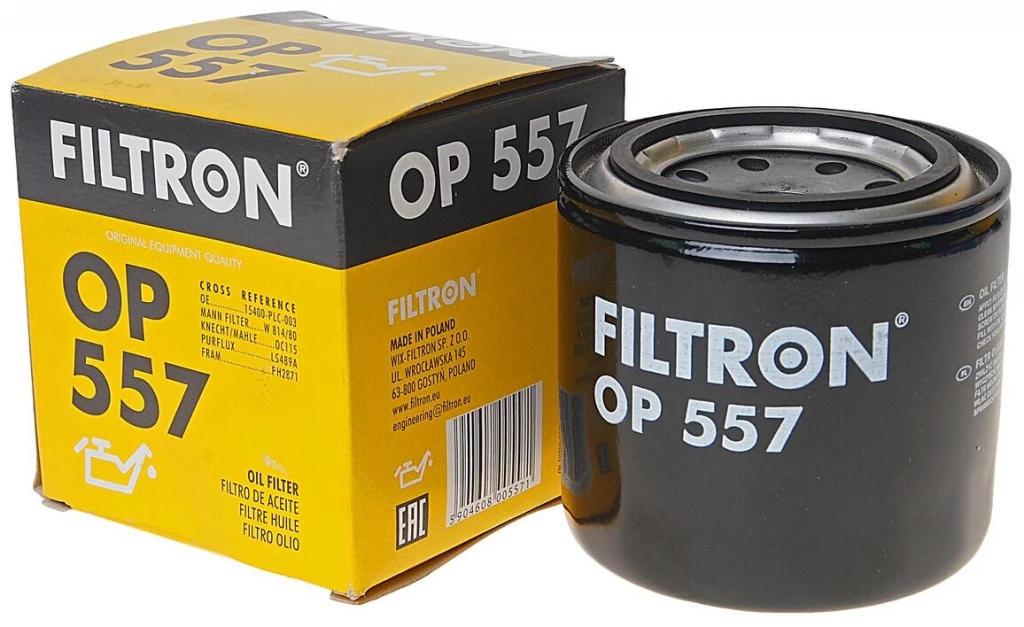 Фильтр масляный Filtron OP557
