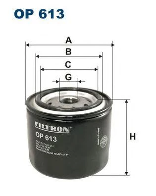 Фильтр масляный Filtron OP613