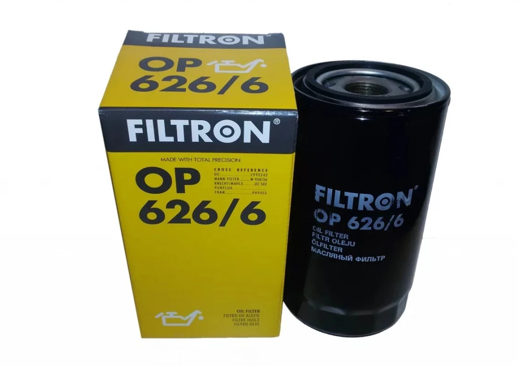 Фильтр масляный Filtron OP626/6
