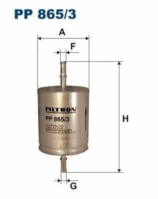 Фильтр топливный Filtron PP8653