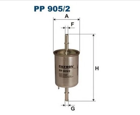 Фильтр топливный ВАЗ 2123 инжектор Filtron PP9052