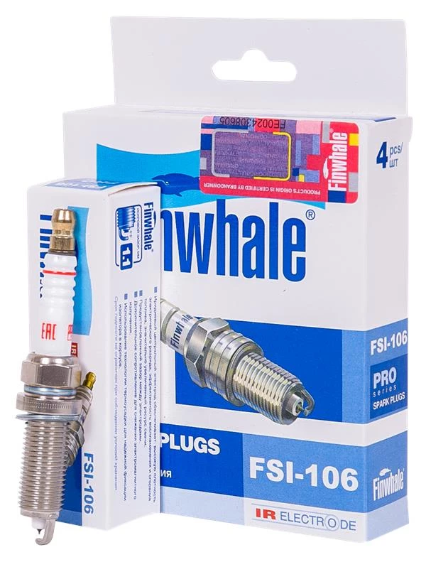 Свеча зажигания Finwhale FSI106