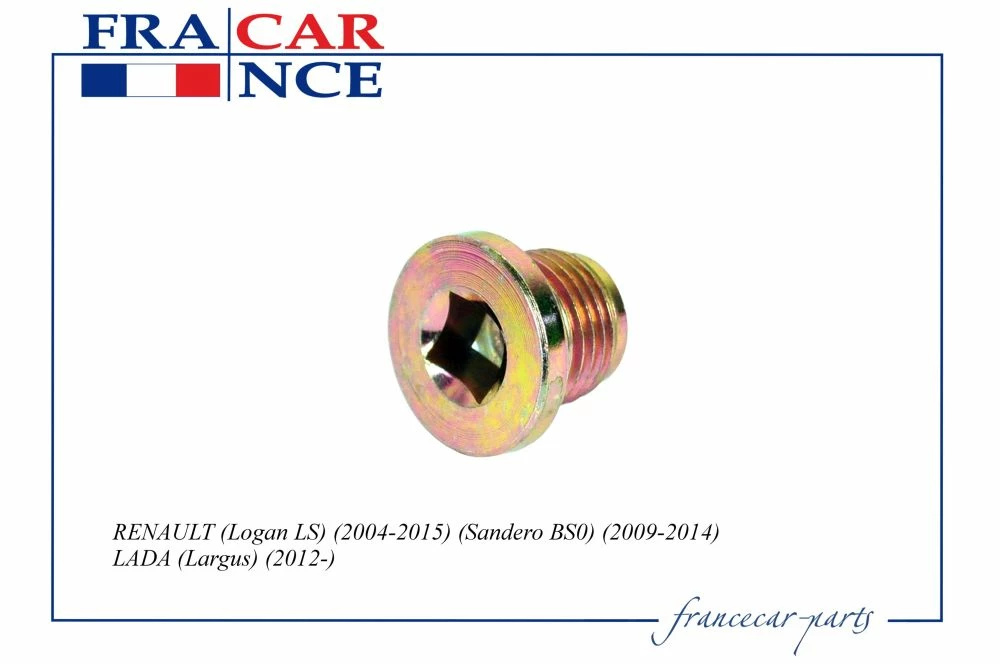 Пробка поддона картера FranceCar FCR210232