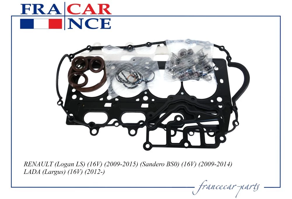 Прокладки ДВС 16кл FranceCar FCR211000