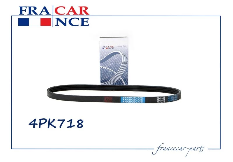 Ремень поликлиновой 8200211651 / 4PK718 / FCR211218 FRANCECAR FranceCar FCR211218