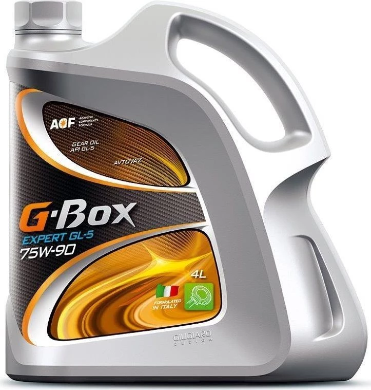Масло трансмиссионное G-Box Expert GL5 75W-90 полусинтетическое 4 л