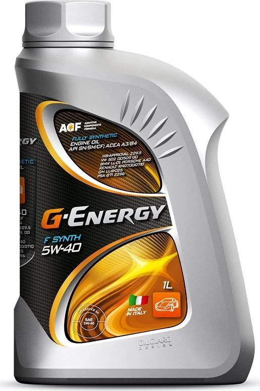 Моторное масло G-Energy F Synt 5W-40 синтетическое 1 л