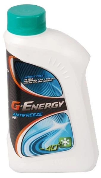 Антифриз G-Energy NF 40 G11 -40°С сине-зеленый 1 кг