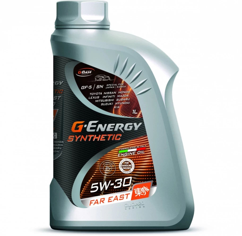 Моторное масло G-Energy Synthetic Active 5W-30 синтетическое 1 л