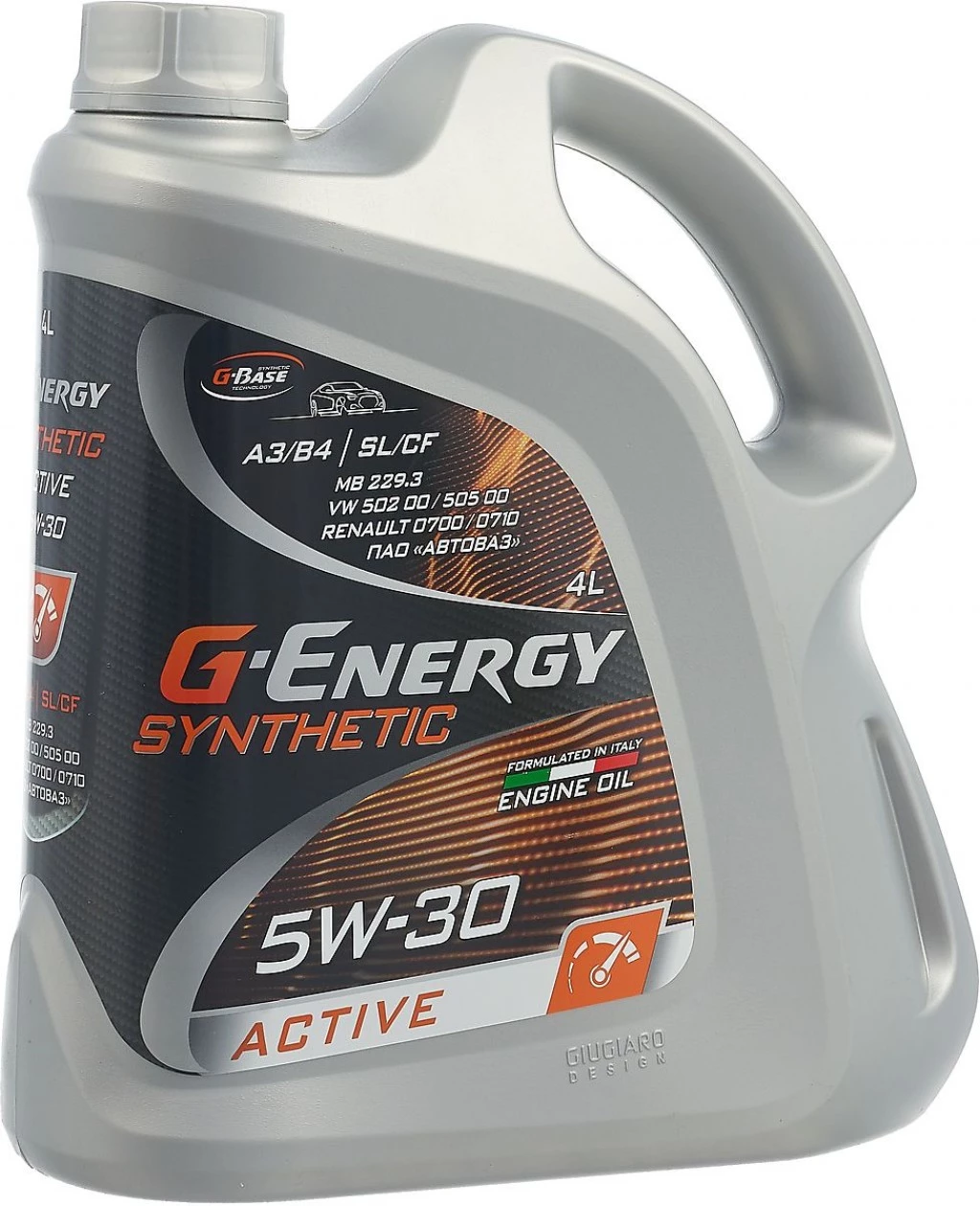 Моторное масло G-Energy Synthetic Active 5W-30 синтетическое 4 л