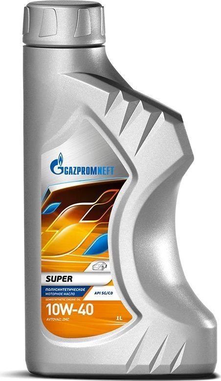 Моторное масло Gazpromneft Super 10W-40 полусинтетическое 1 л