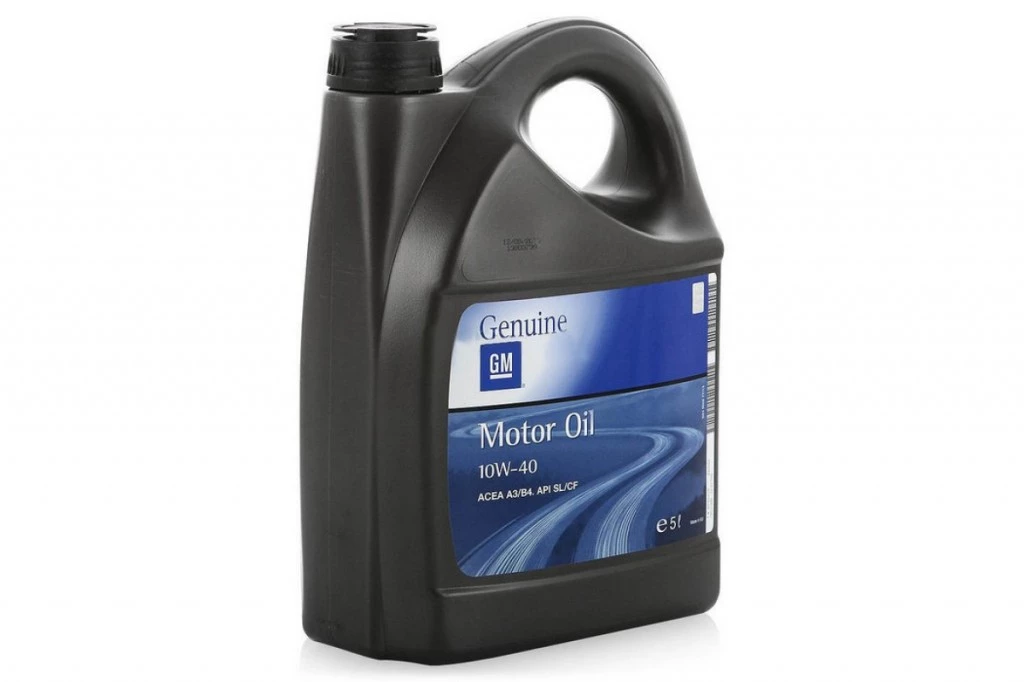 Моторное масло General Motors Semi Synthetic 10W-40 полусинтетическое 5 л