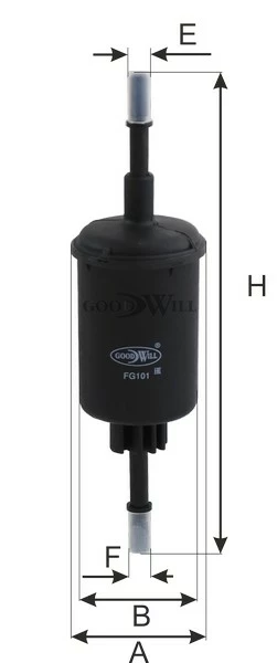 Фильтр топливный GOODWILL FG101