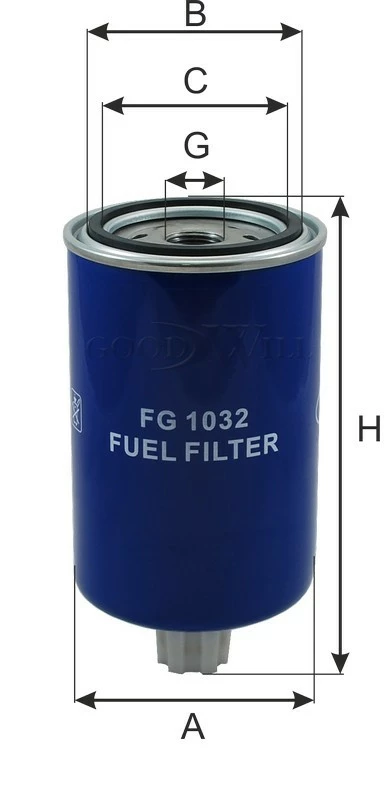 Фильтр топливный GOODWILL FG1032
