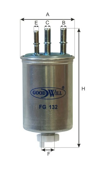 Фильтр топливный GOODWILL FG132