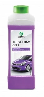 Автошампунь для бесконтактной мойки GRASS Active Foam Gel+ пена 1 кг